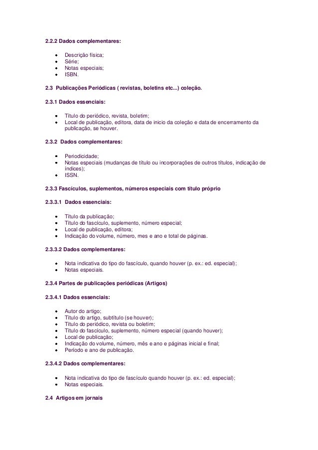 Referencia artigo abnt