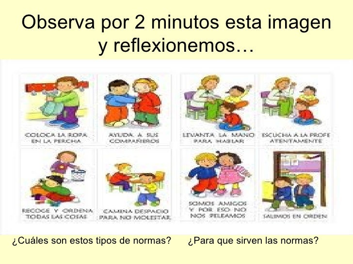 Normas de conviviencia 1 basico Normas de conviviencia 1 basico