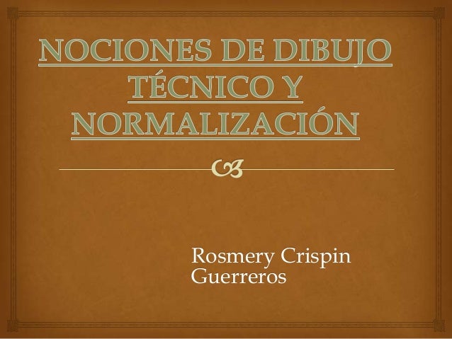 Normas Iso Dibujo Tecnico Vistas