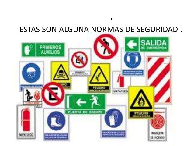 Normas de seguridad