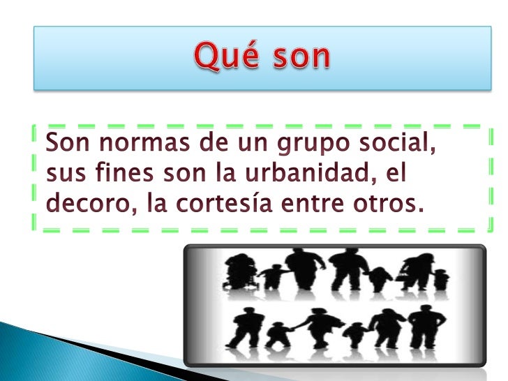 Normas de trato social