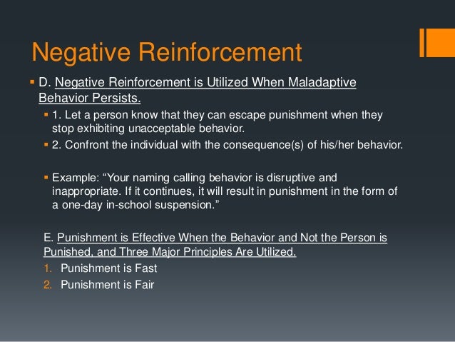 negative reinforcement examples aspirin negative reinforcement examples aspirin
