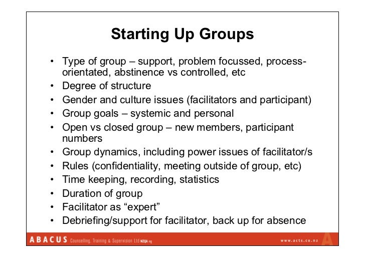 Gambling group discussion