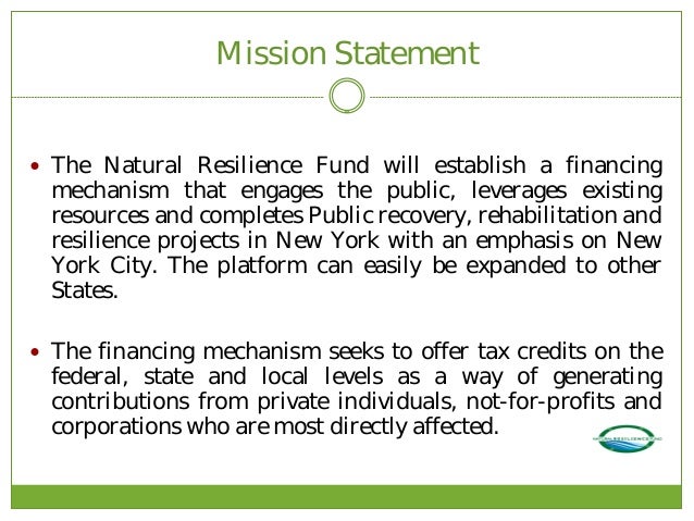statement new yorker mission