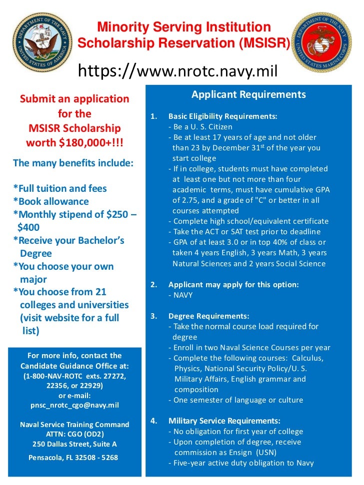 Nrotc scholarship essay