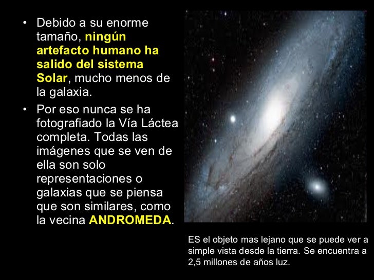 Nuestra galaxia la via lactea