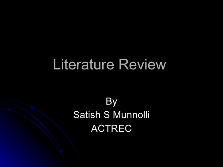 How To Write A Literature Review by hkksew3563rd