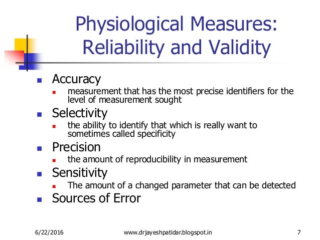Dissertation Reliability And Validity