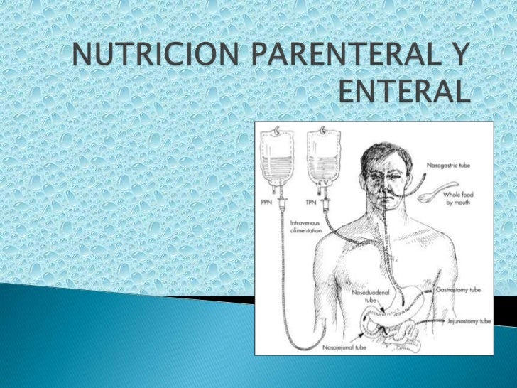 Tipos De Dietas Parenteral