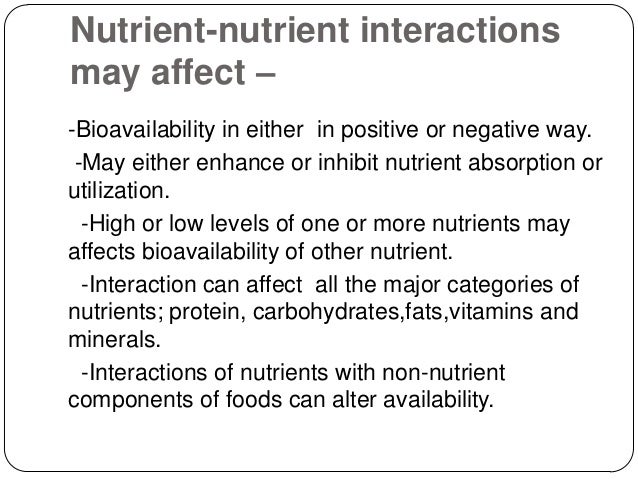 gabapentin nutrient interactions