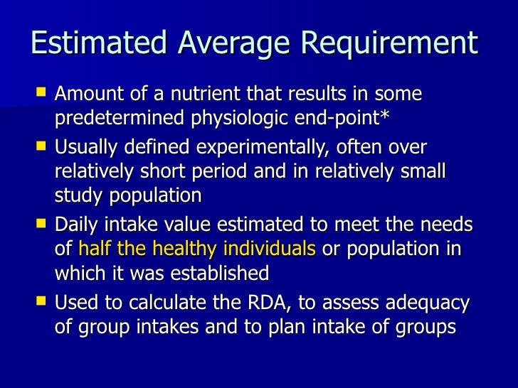 Nutrients And Assessment