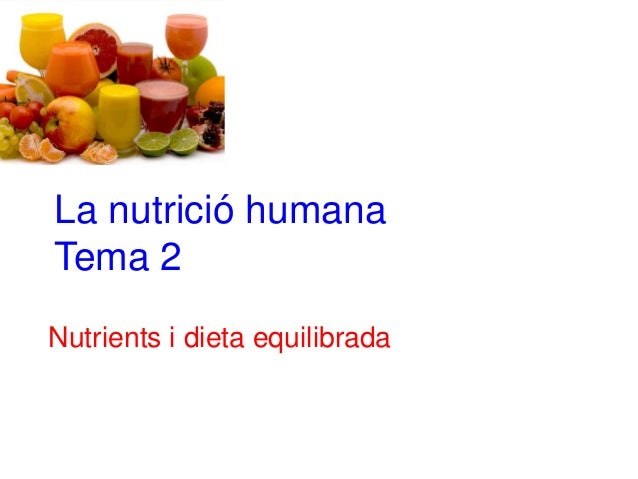 Dieta Equilibrada Medline
