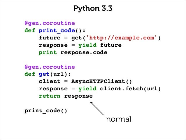 python code example
