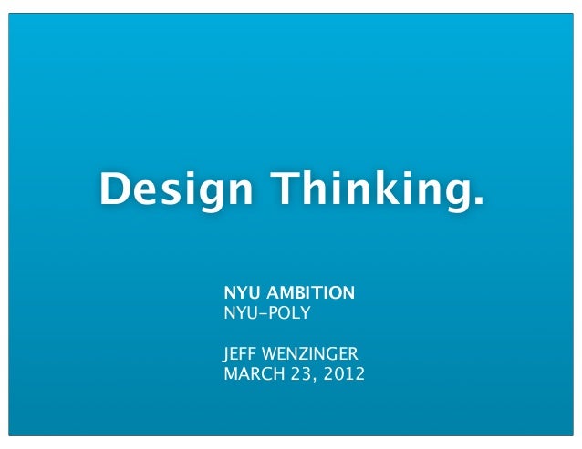 Design Thinking Nyu | design thinking nyu ambition conference Design Thinking Nyu | design thinking nyu ambition conference