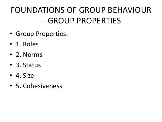 Group Properties 32
