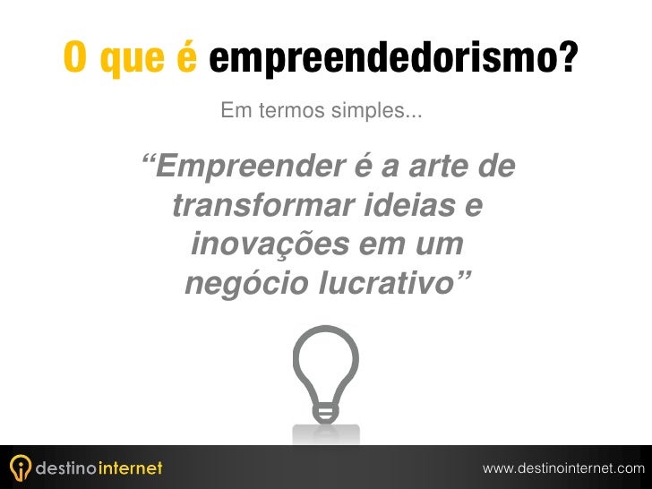 O Que É Empreendedorismo O Que É Empreendedorismo