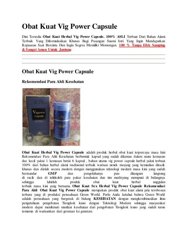 obat kuat vig power capsule obat kuat vig power capsule