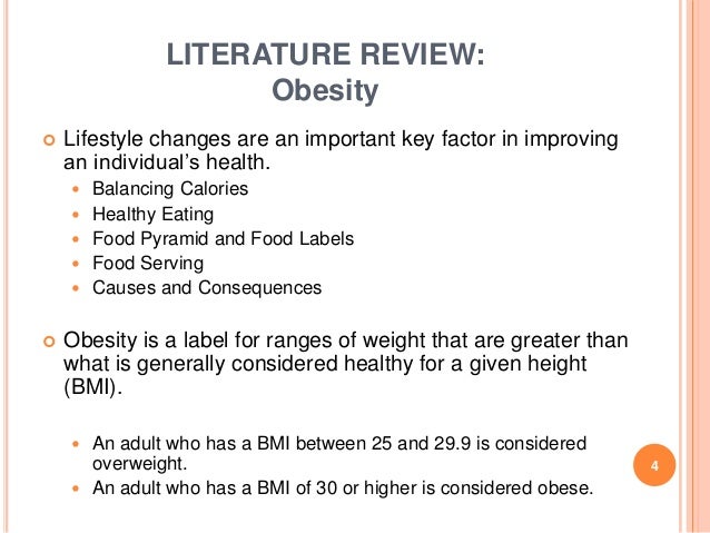 SelfEsteem and Obesity in Children and Adolescents: A Literature