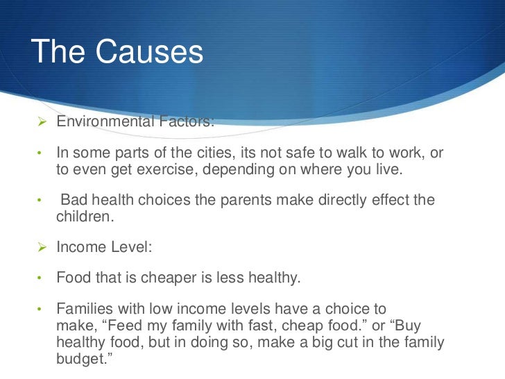 Obesity Persuasive Speech