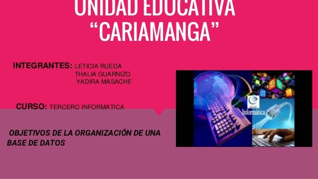 DATOS OBJETIVOS datos objetivos: