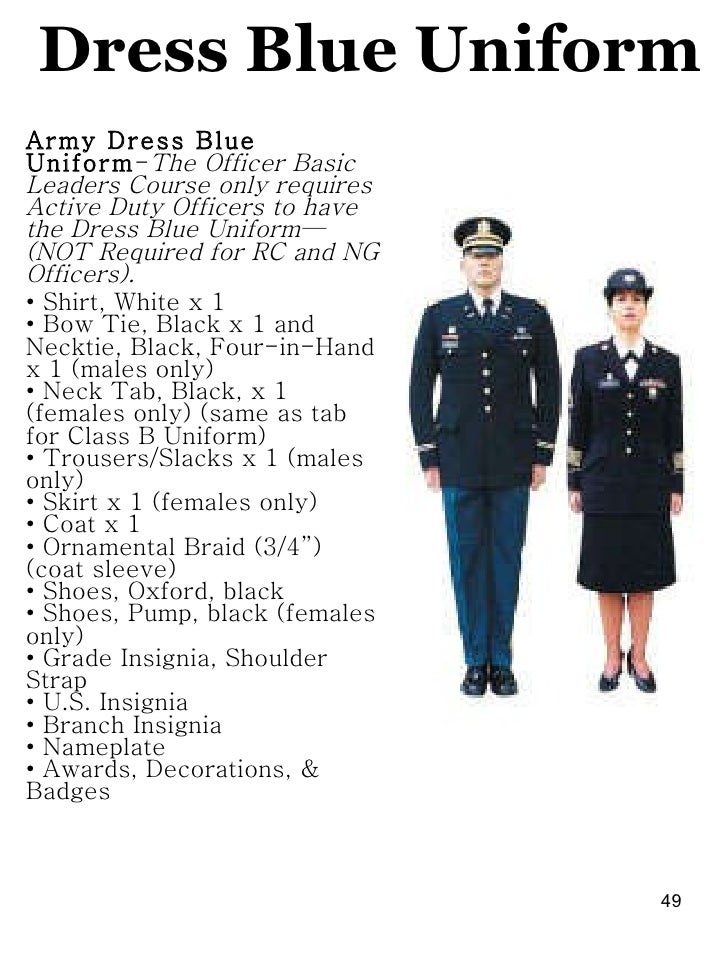 Army Uniform Blue 57