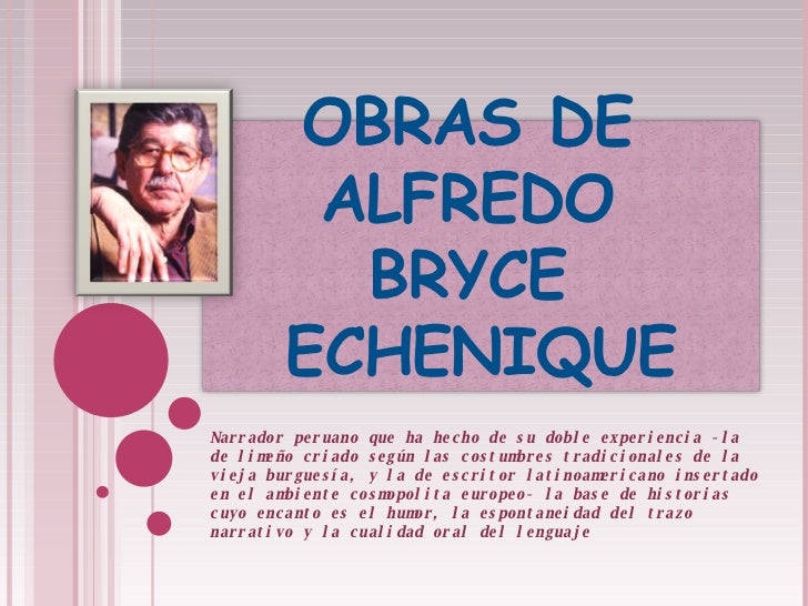 Obras de Bryce Echenique