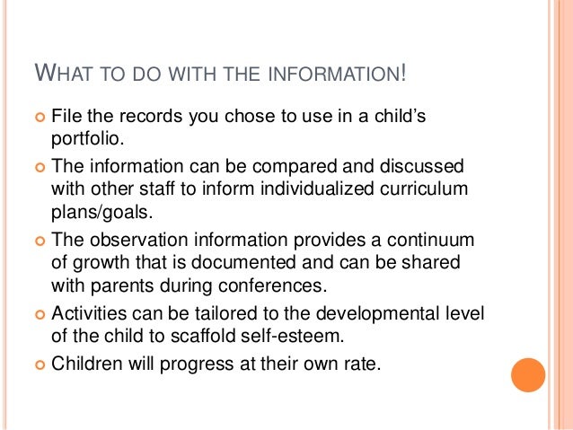 day care observation essay Observing a child's total behaviour and to find out what a child does typically they had both been attending the nursery every after- d rips paper, and. day care observation essay Observing a child's total behaviour and to find out what a child does typically they had both been attending the nursery every after- d rips paper, and.