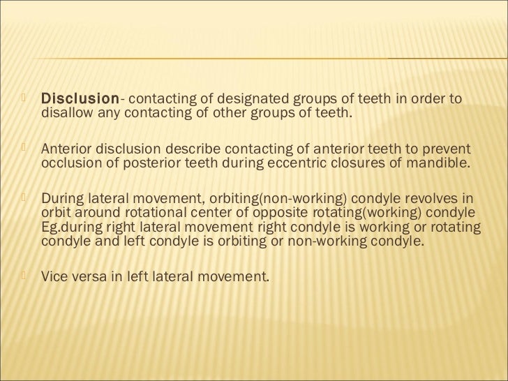 Occlusion ppt