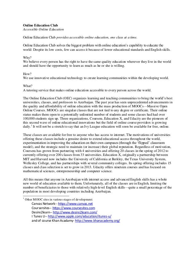 Example of a proposal picture