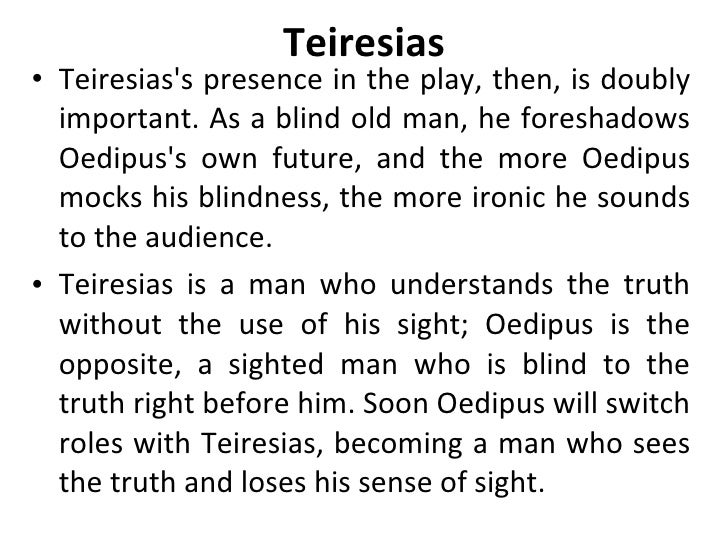 blindness and sight in oedipus rex by sophocles blindness and sight in oedipus rex by sophocles