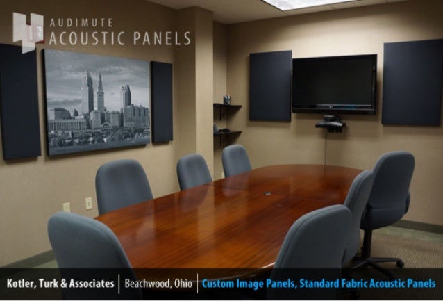 Office Acoustical Treatments: Acoustic Panels for Noise Reduction in