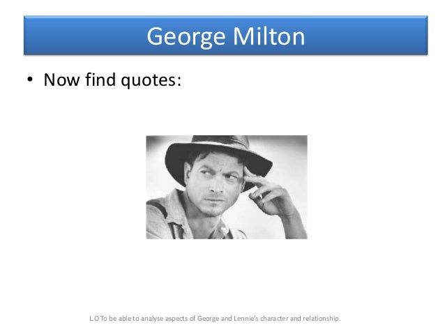 of mice and men why did george shoot lennie essay Let us write you a custom essay sample on of mice and men - did george have any alternative than to shoot lennie. of mice and men why did george shoot lennie essay Let us write you a custom essay sample on of mice and men - did george have any alternative than to shoot lennie.
