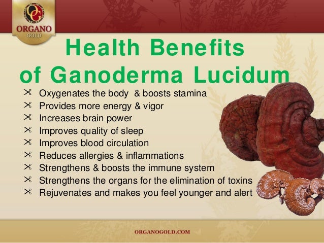 ganoderma health benefits