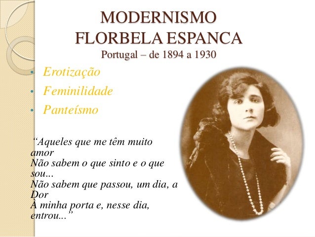 Florbela Espanca modernismo em portugal Florbela Espanca modernismo em portugal