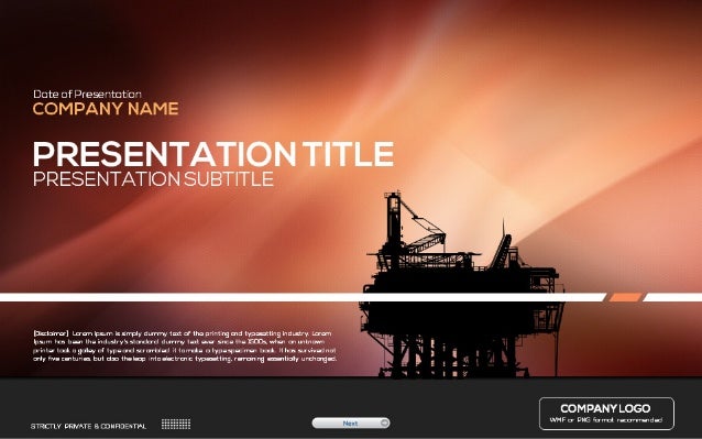 free oil and gas powerpoint templates download