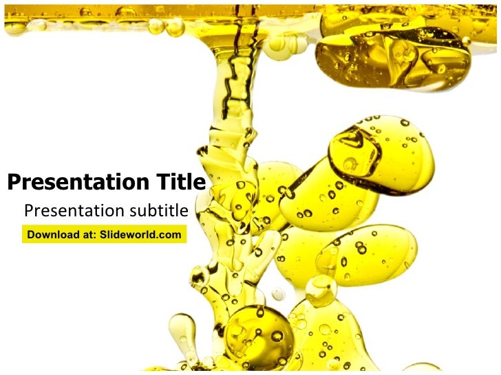 Oil Powerpoint Template Oil Powerpoint Template