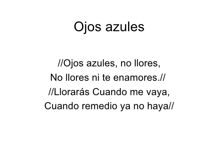 LETRA DE LA CANCION DE MIS OJOS letra de la cancion de mis ojos: