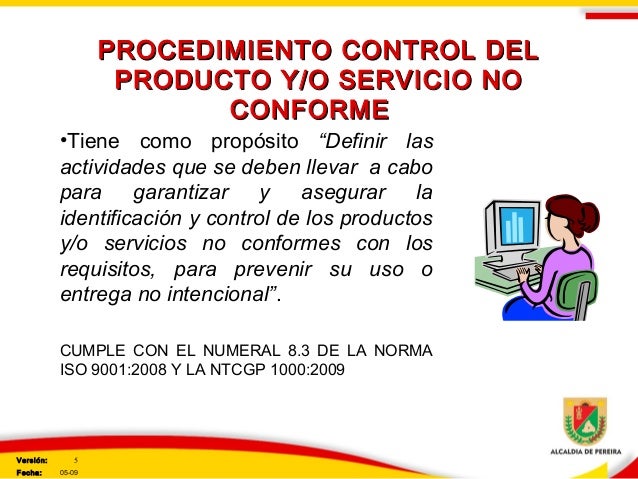 Ok ge producto o servicio no conforme v5
