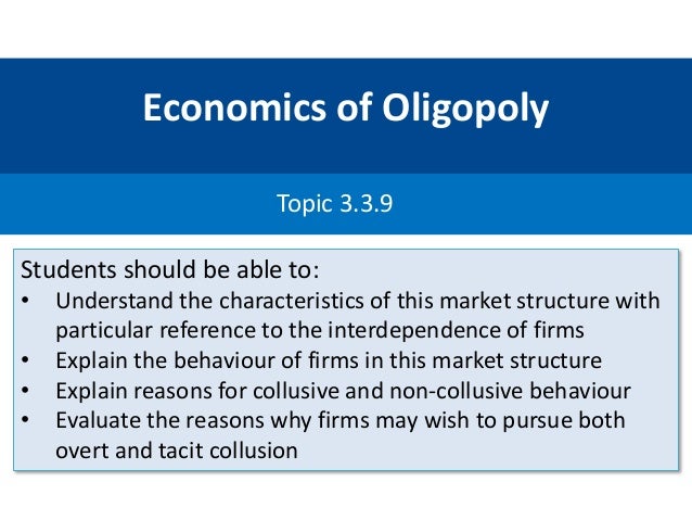 an analysis of the oligopoly a market structure Analysis of market structure: it has its competitors in the market oligopoly: documents similar to analysis on market structure 2. an analysis of the oligopoly a market structure Analysis of market structure: it has its competitors in the market oligopoly: documents similar to analysis on market structure 2.