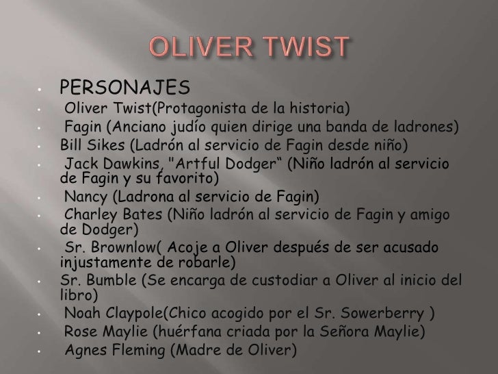 Oliver twist