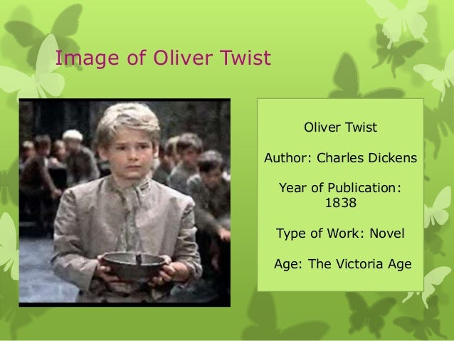 Oliver twist essay topics