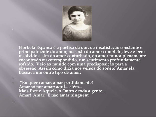 Florbela Espanca caracteristicas Florbela Espanca caracteristicas