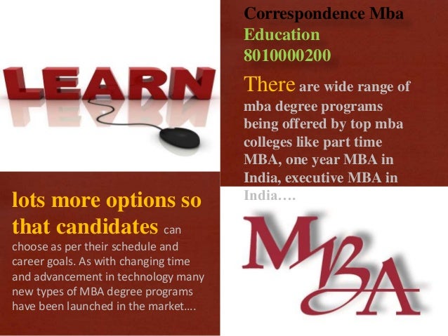 What Is Distance Learning Mba Program