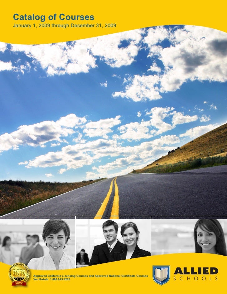 Online Course Catalog 2009