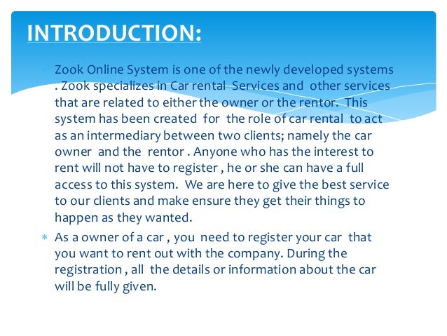 Online car rental software system   google+