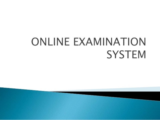 scope of online examination system Online exam system is vb project based desktop application students can give there examination and see their results by using this project. scope of online examination system Online exam system is vb project based desktop application students can give there examination and see their results by using this project.