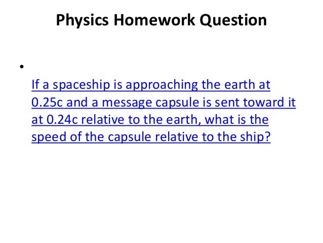 Physics online homework help