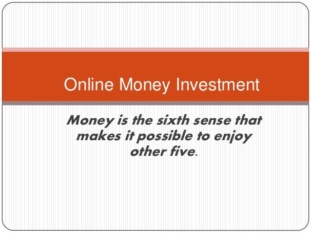 Online money investment,can i make money online without being scammed ...