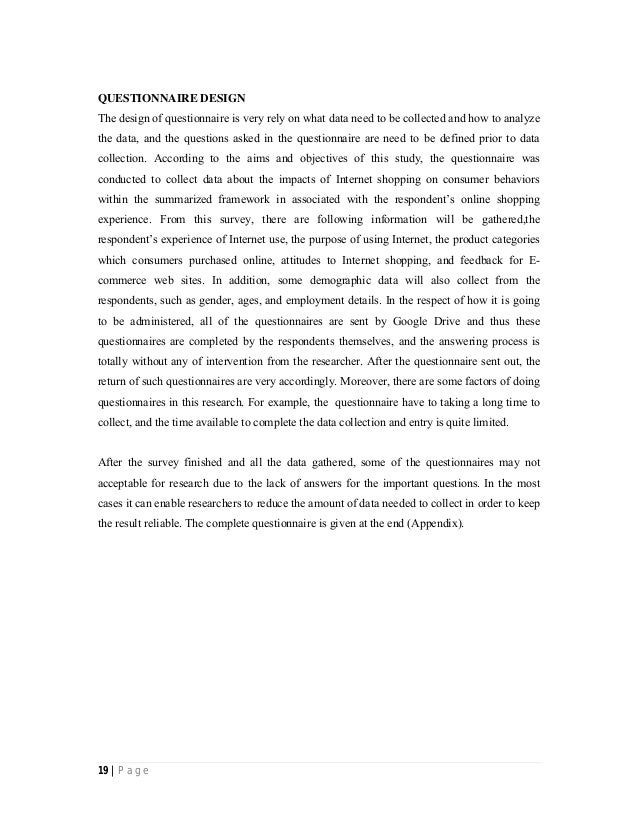 Buy a dissertation online questionnaire
