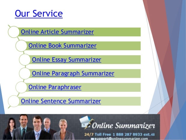 Essay summarizer